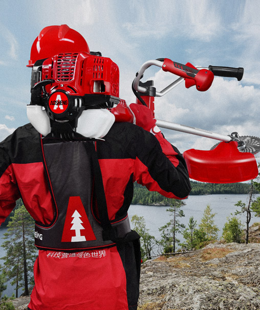 Attrezzi da giardino con motore a benzina